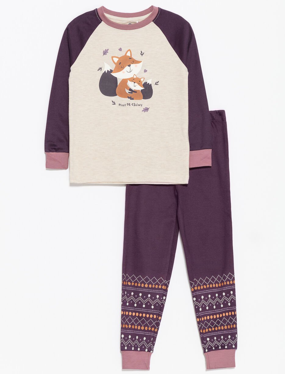 Organic Cotton Printed PJ Set