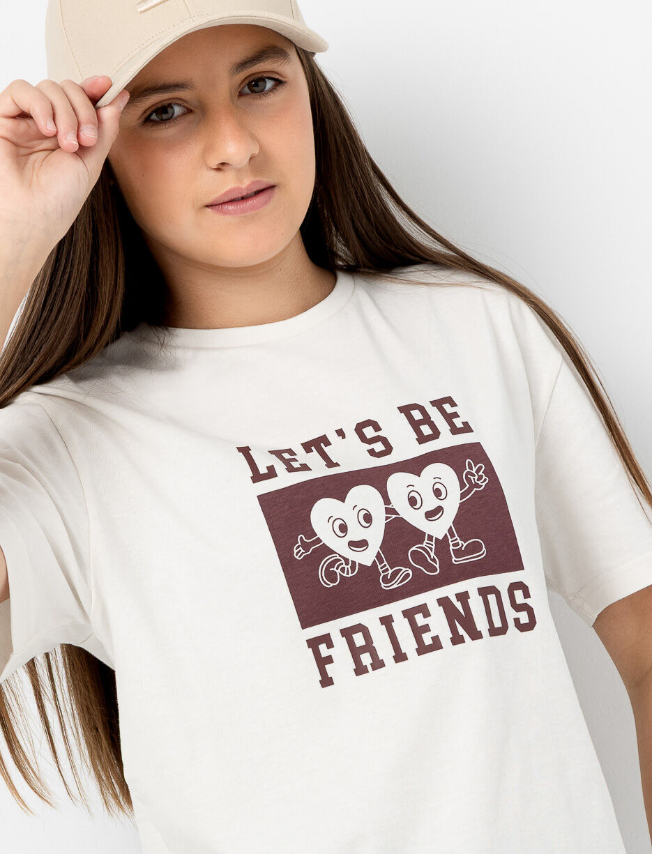 Printed Crew-neck T-shirt