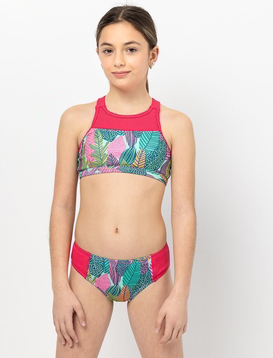 Maillot 2 pi&egrave;ces imprim&eacute;