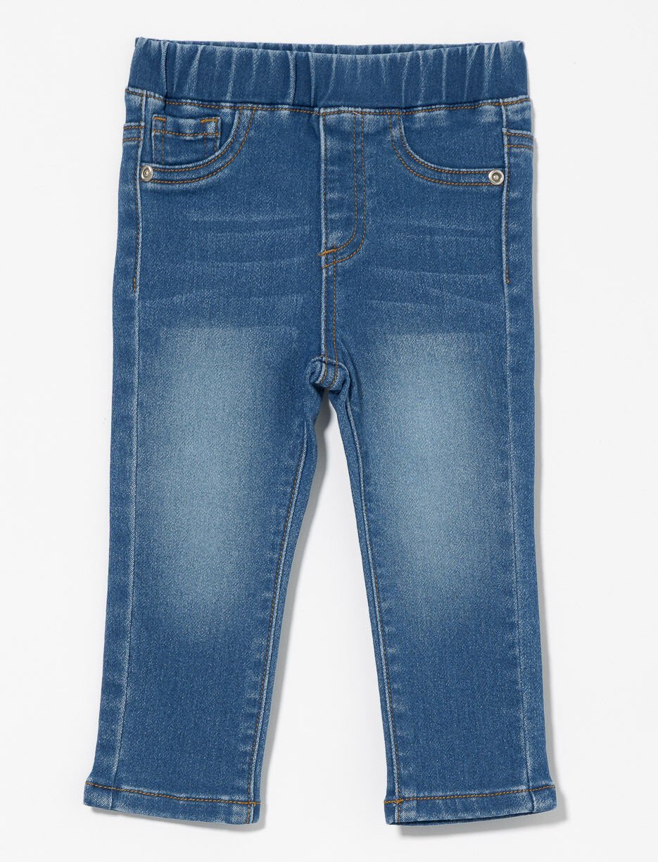 Denim skinny à enfiler