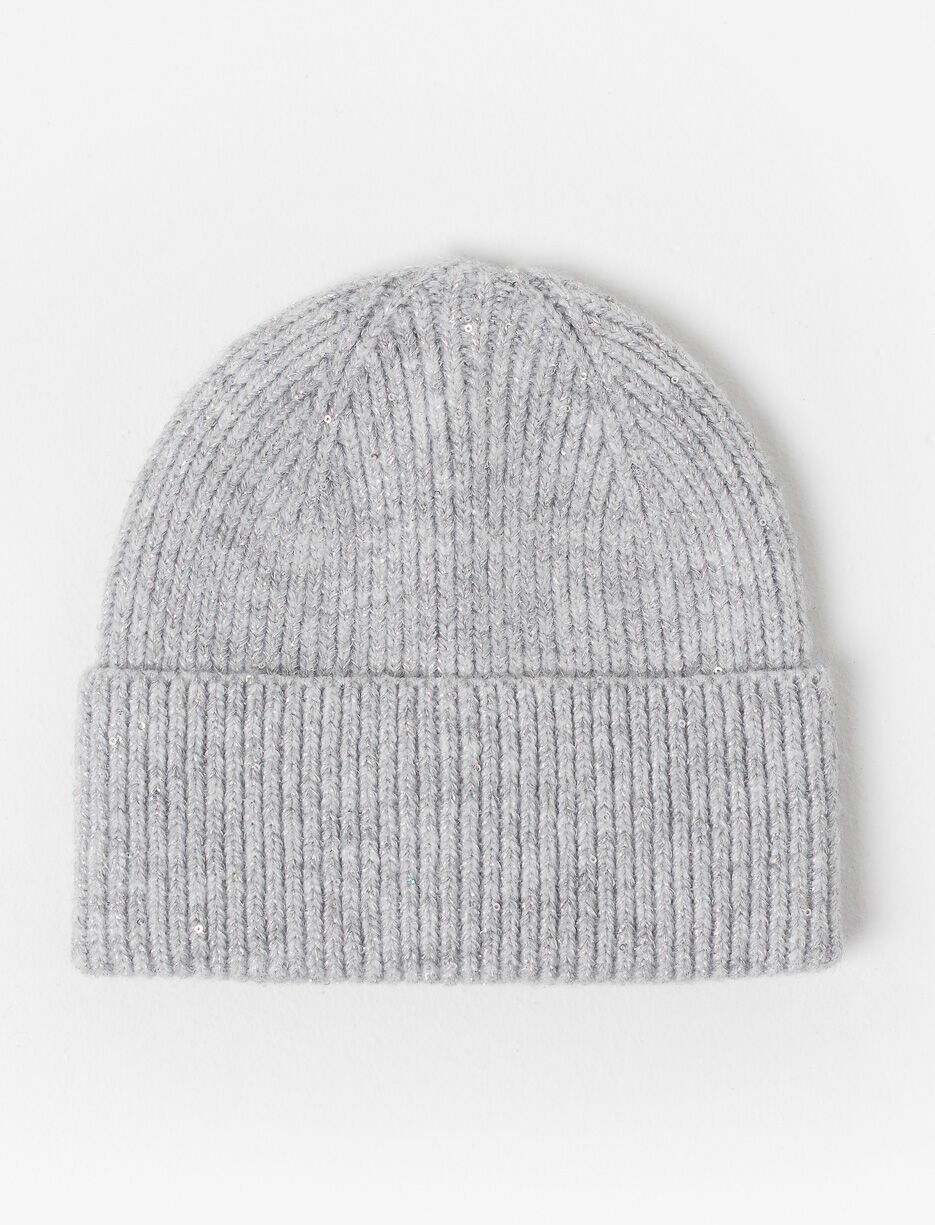 Tuque en tricot côtelé - petite fille