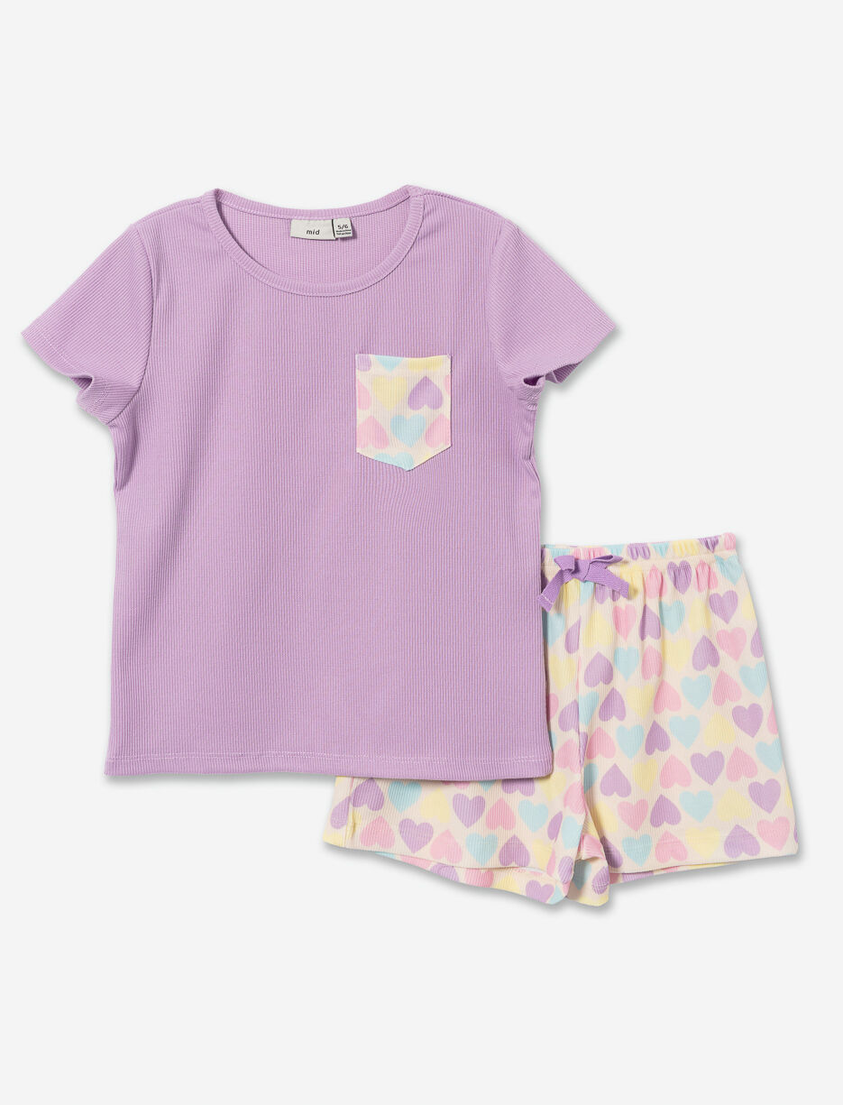 Printed 2-piece PJ Set - Little Girl - COMING SOON