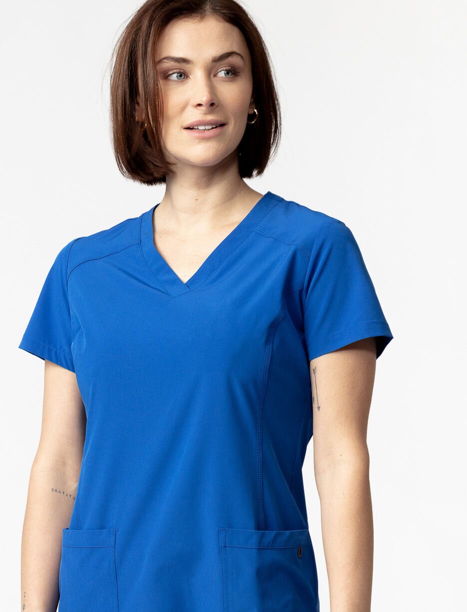 Solid Scrub Top