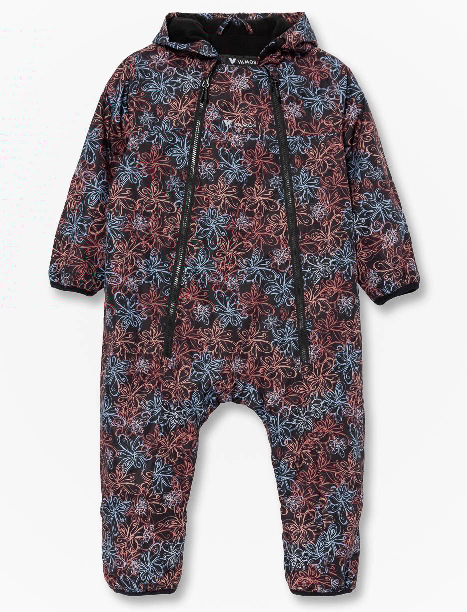 One-Piece Fleece-Lined Rain Suit - Baby Girl
