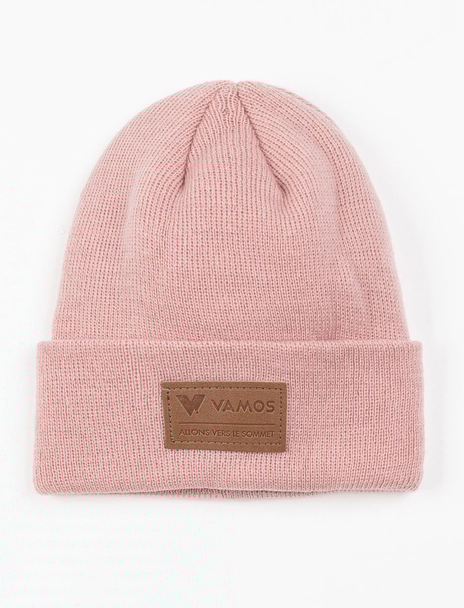 Tuque en tricot unie - bébé