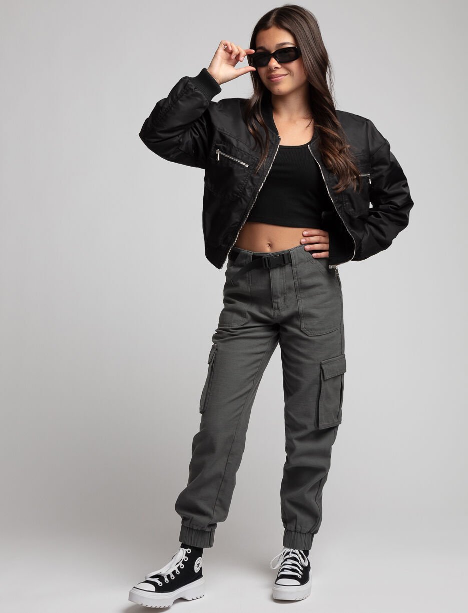 Pantalon cargo avec ceinture