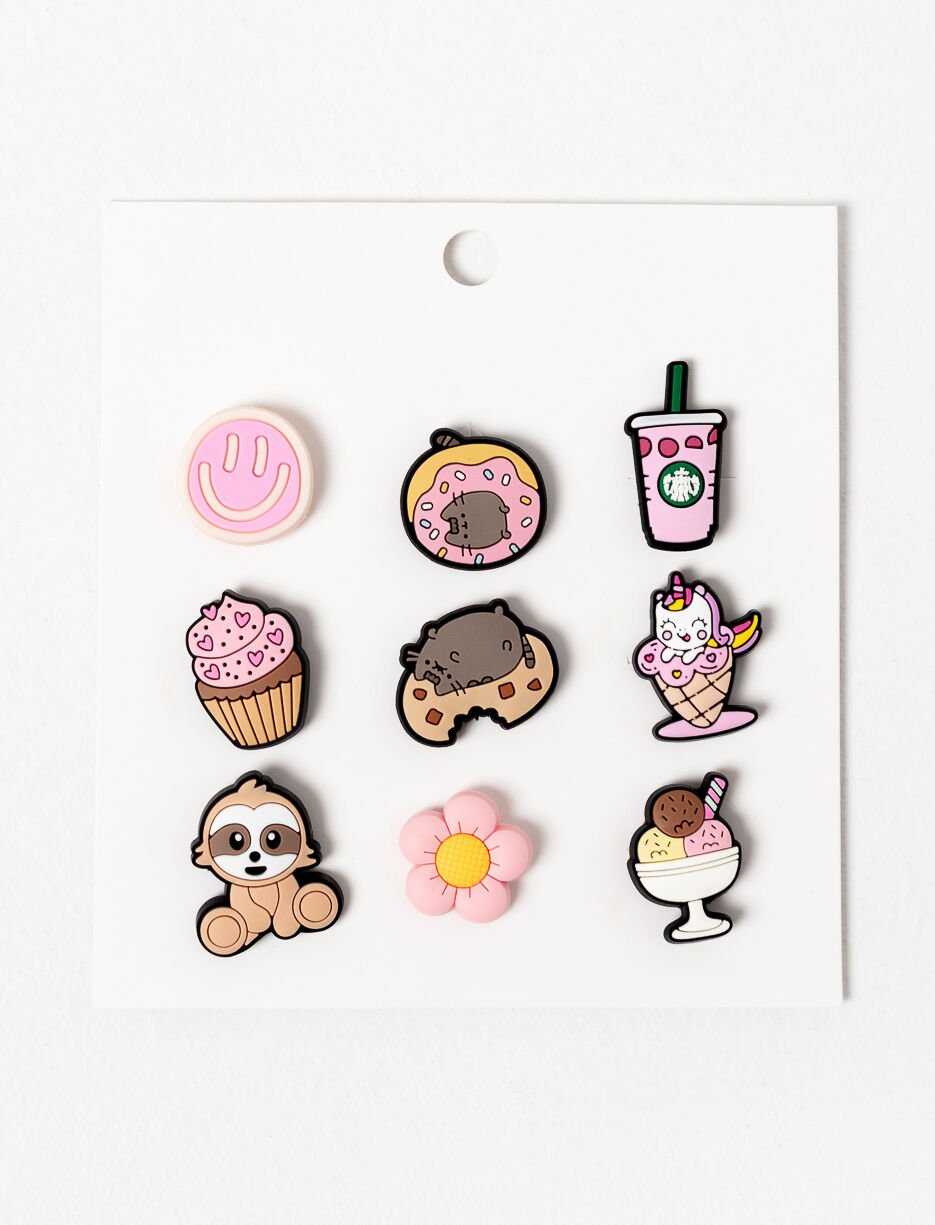 Breloques pour sabots perforés