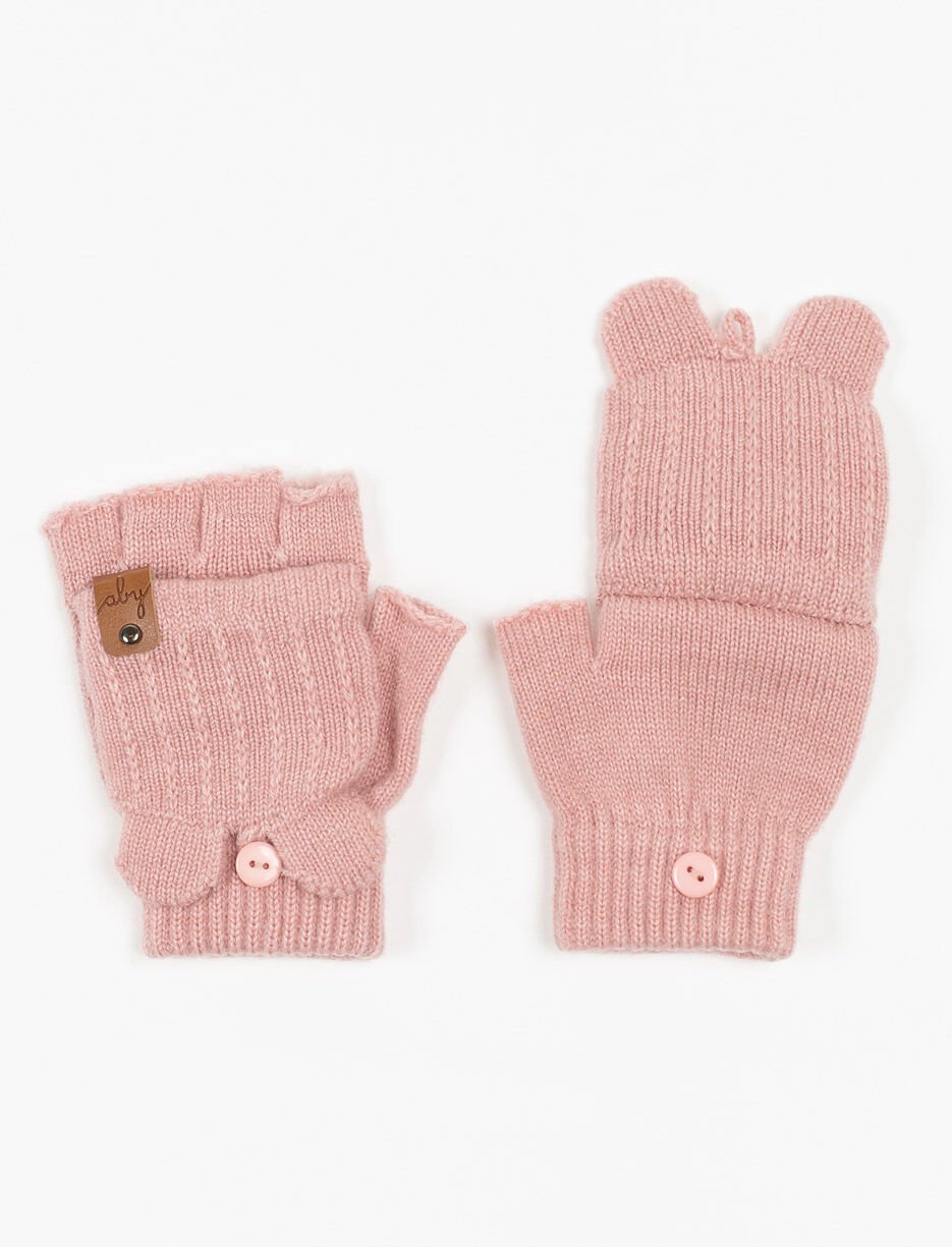 Solid Fingerless Mitts