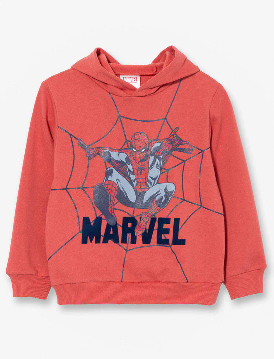 Chandail ouaté imprimé à capuchon - Spider-Man