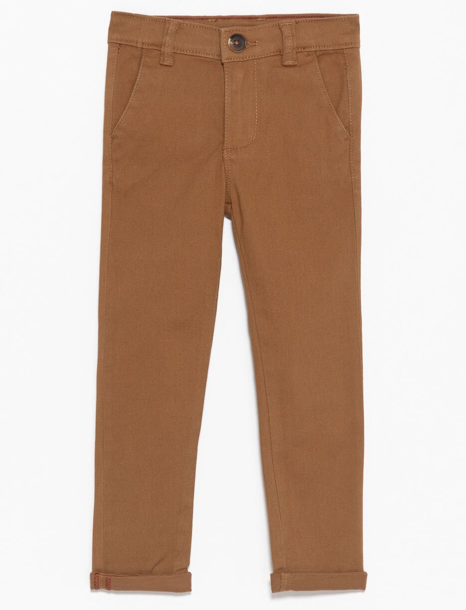 Pantalon droit uni