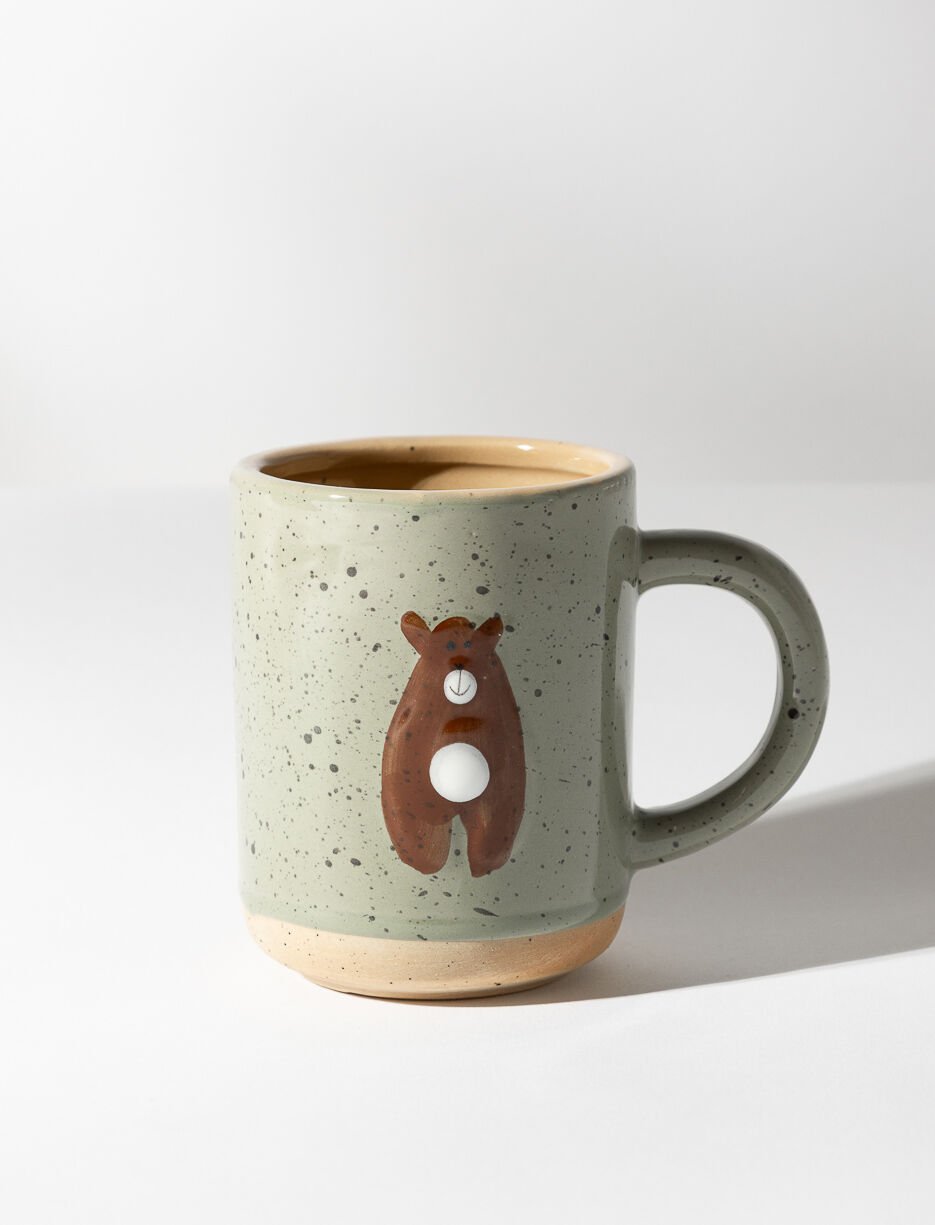 Tasse en céramique ours