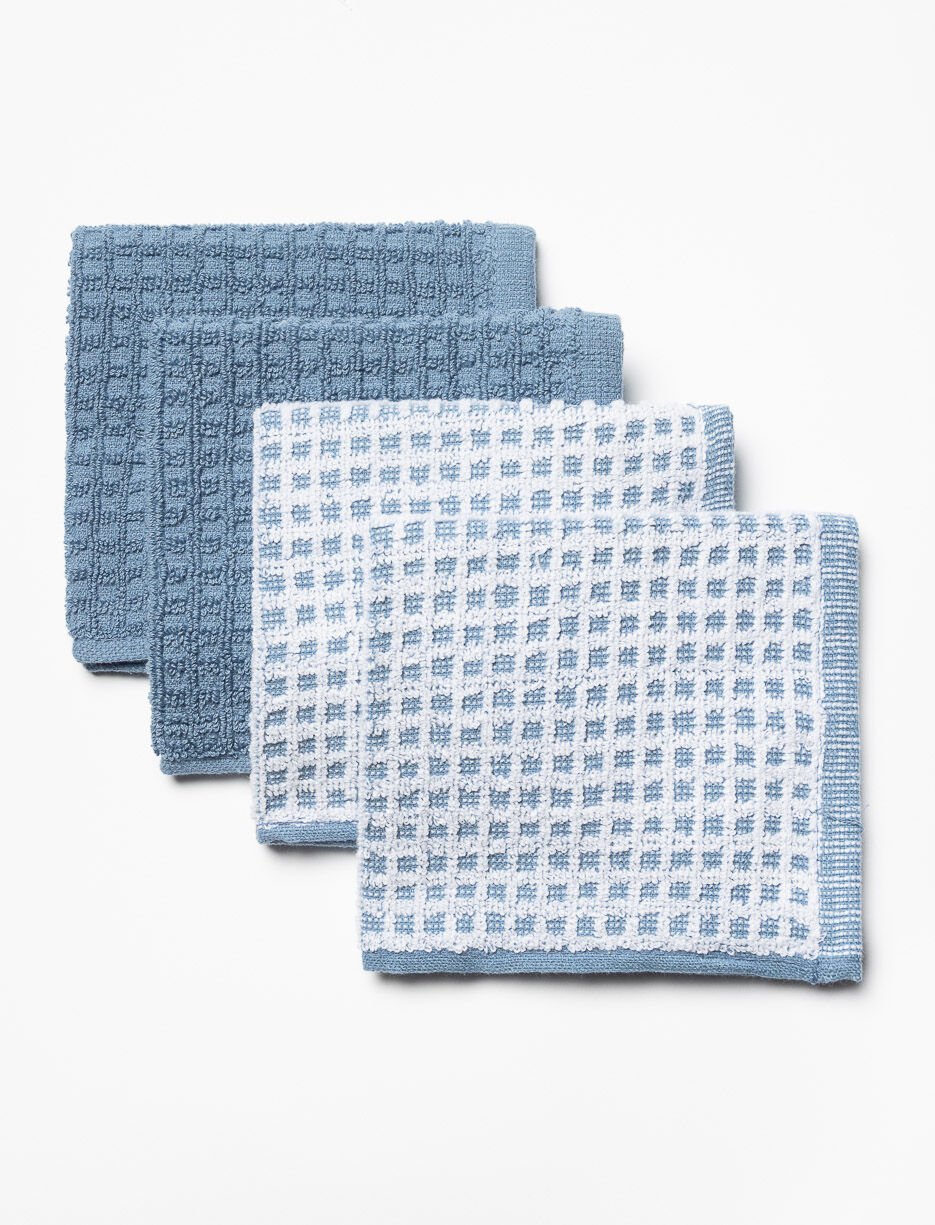 Serviettes de cuisine en ratine - paquet de 4  Serviettes de cuisine en ratine - paquet de 4