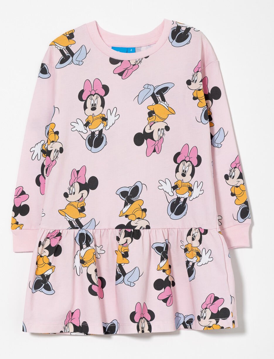 Flared Printed Dress – Minnie Mouse






