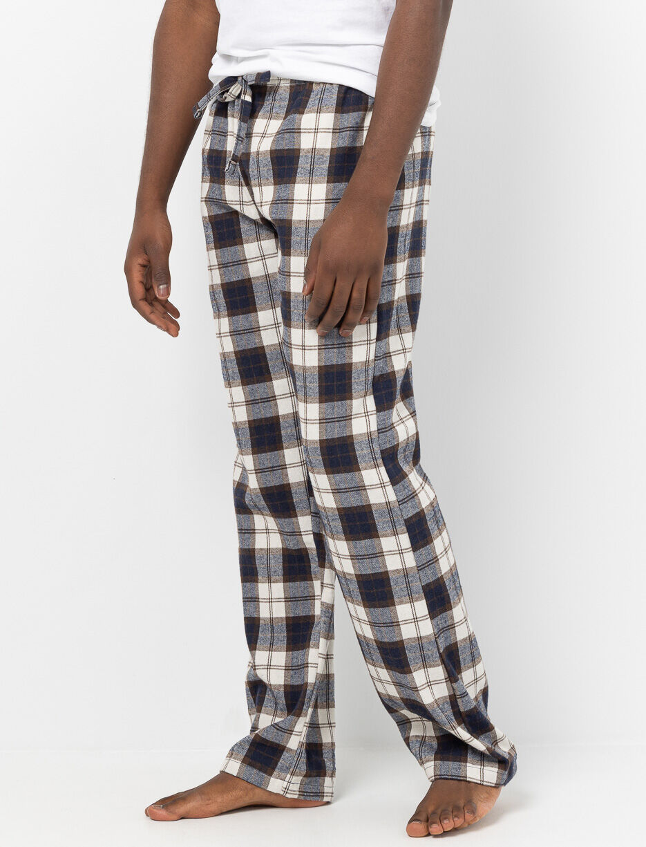 Pantalon de pyjama en flanelle à carreaux