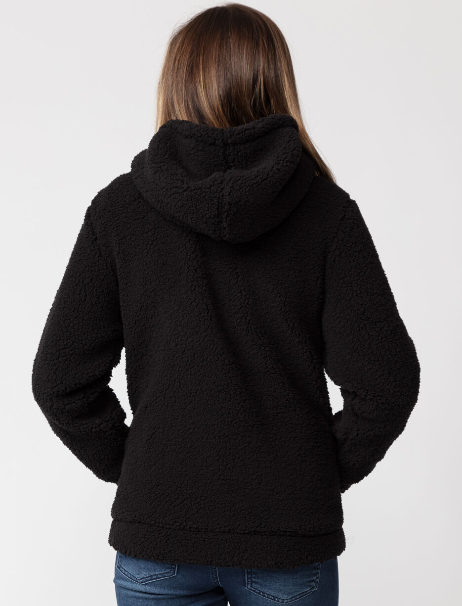Sherpa zip hot sale up sweater
