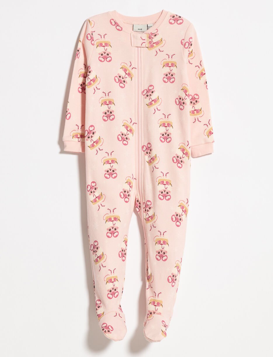Pyjama une pièce à motifs de souris