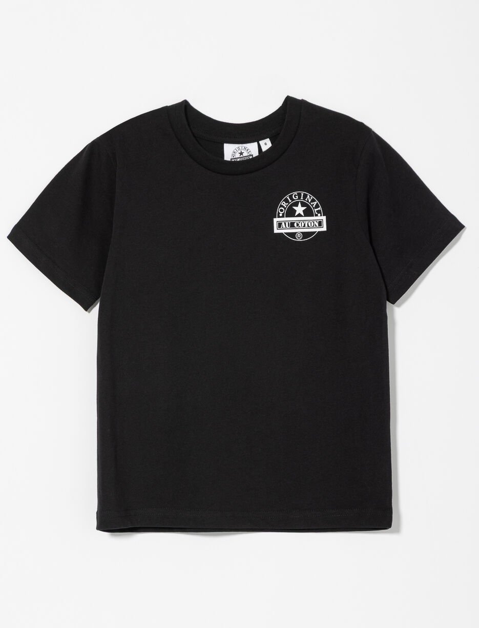 T-shirt imprimé à col rond - petit garçon