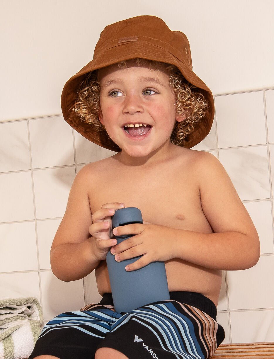 Bucket Hat with Drawstring