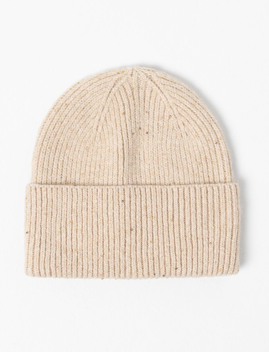 Ribbed Knit Beanie
