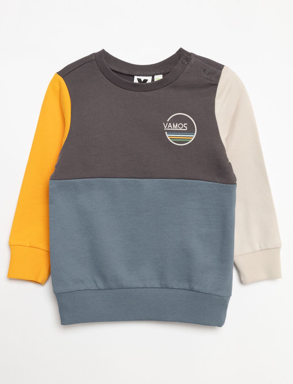 Chandail imprimé en coton bio - bébé garçon