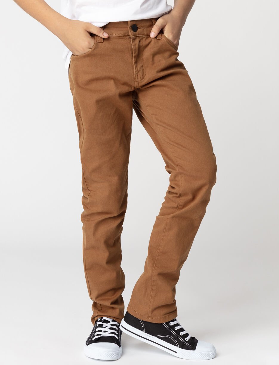 Pantalon étroit à taille régulière