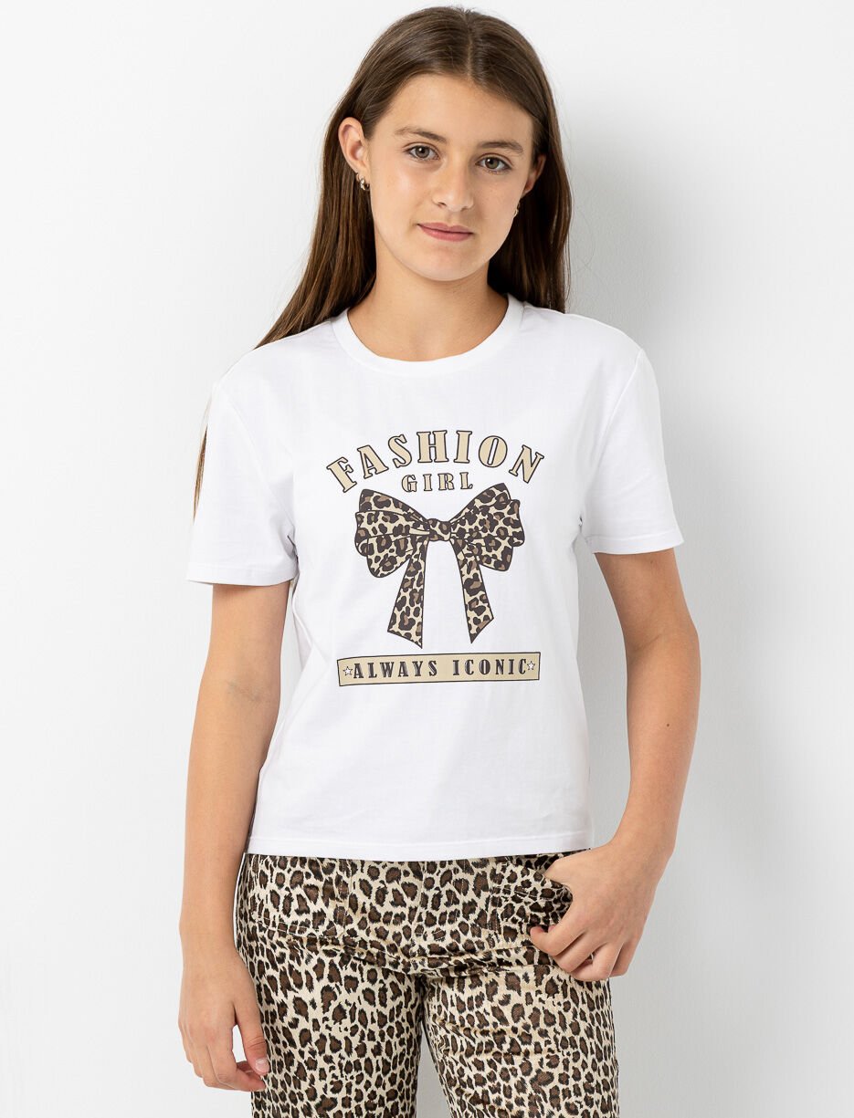 Printed Crew Neck T-shirt