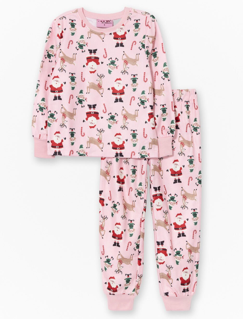 Pyjama 2 pièces imprimé - petite fille