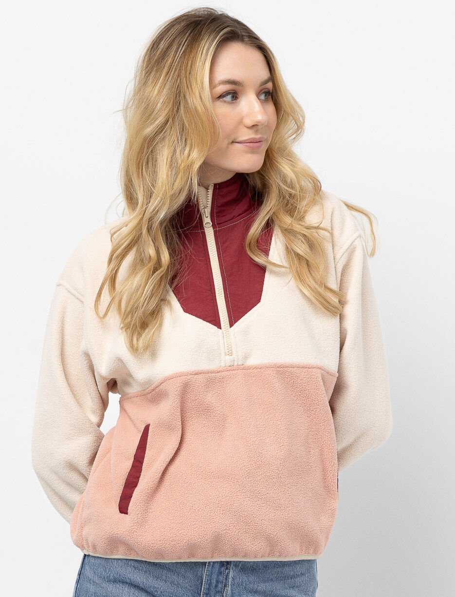 Fleece Sweater with Pockets and Half Zip Fleece Sweater with Pockets and Half Zip