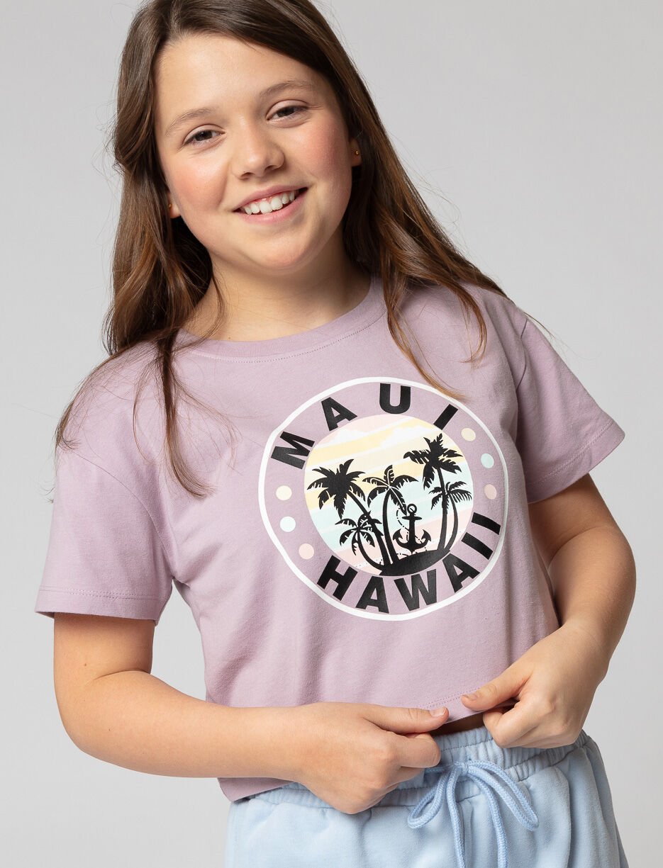 Cropped Graphic T-Shirt