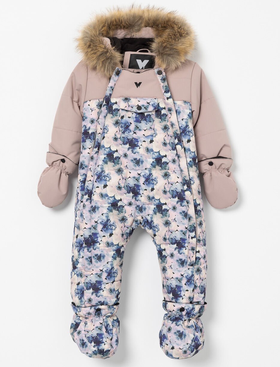 1-piece Snowsuit - Comfort -30 °C - Baby Girl 1-piece Snowsuit - Comfort -30 °C - Baby Girl