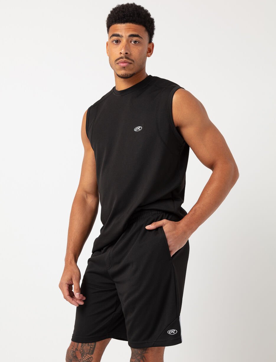 Short de sport à taille élastique