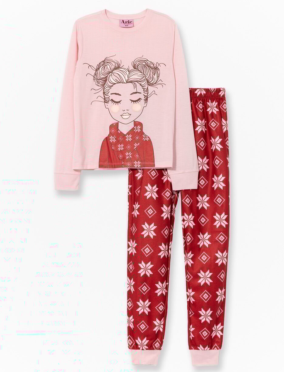 2-piece Printed PJ Set