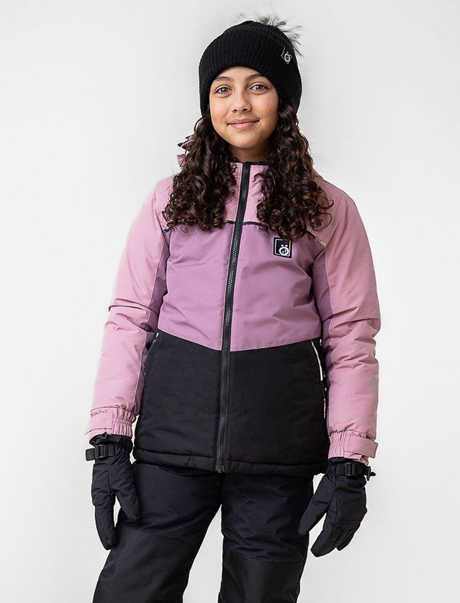 Manteau d'hiver blocs de couleurs - Confort -30 °C
