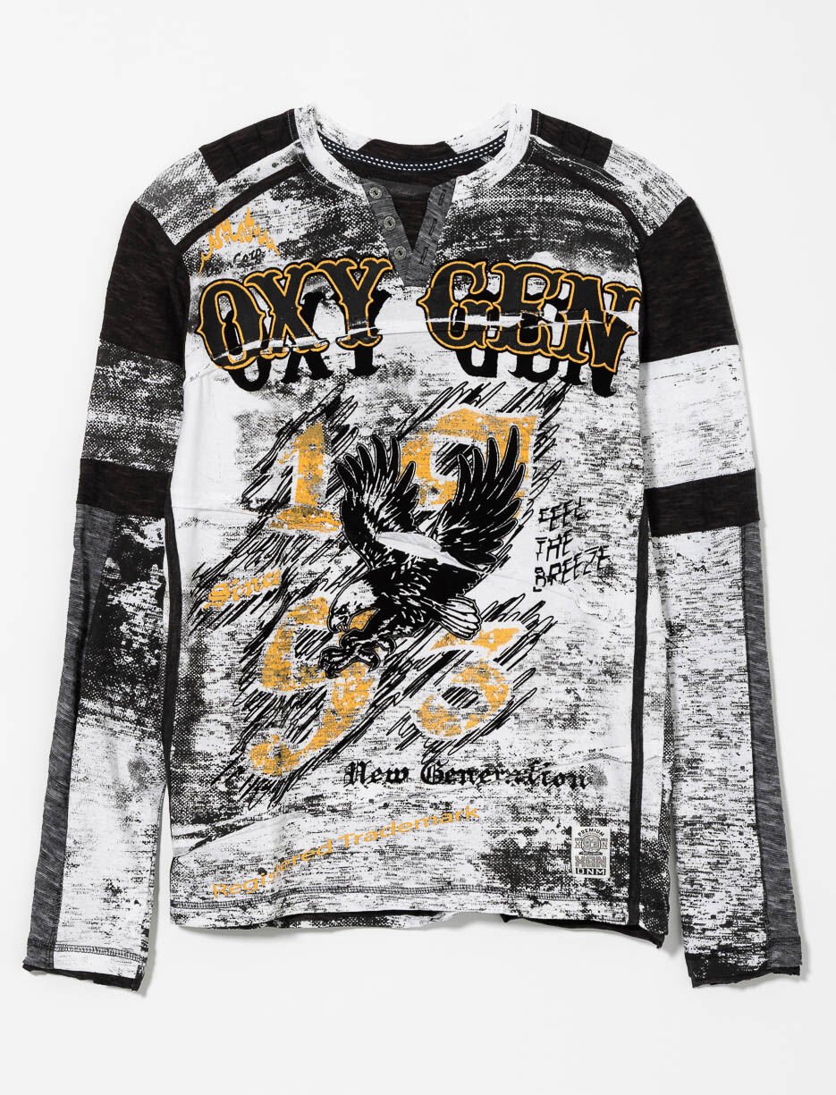 Printed Crew-neck T-shirt