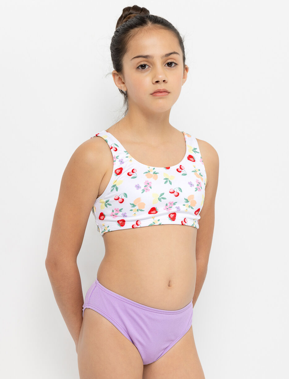 Maillot 2 pi&egrave;ces imprim&eacute;