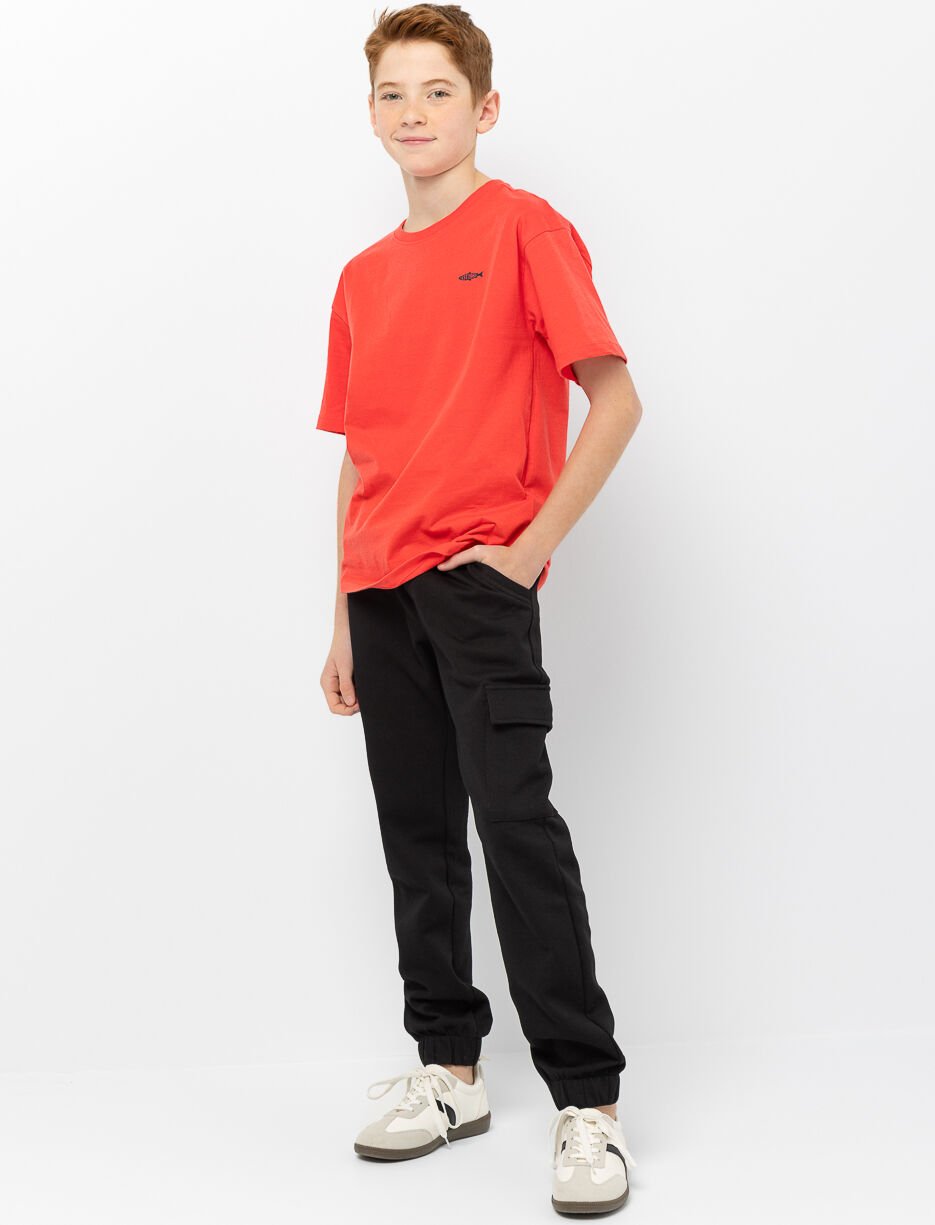 Fleece Cargo Jogger Pants