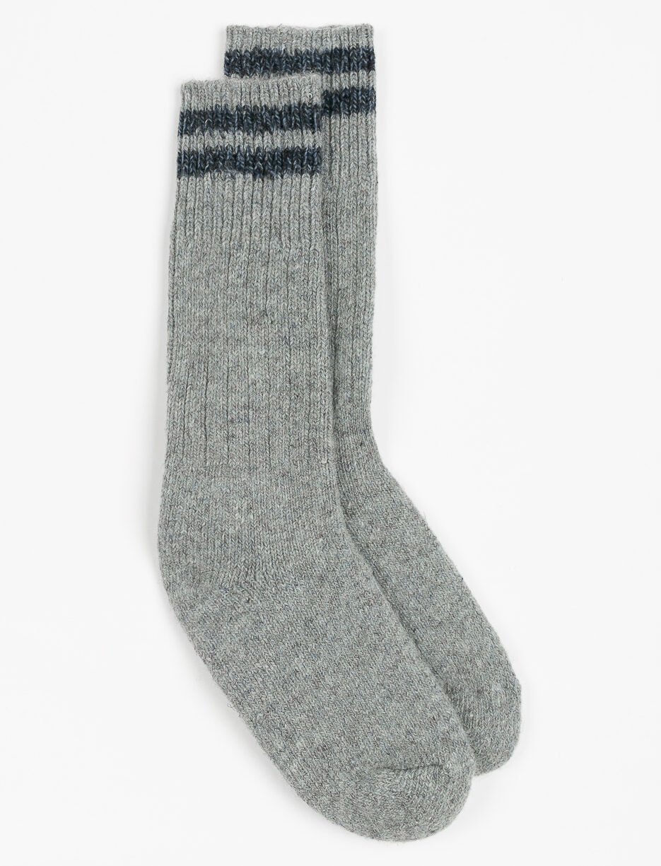 Chaussettes mi-mollet de laine 