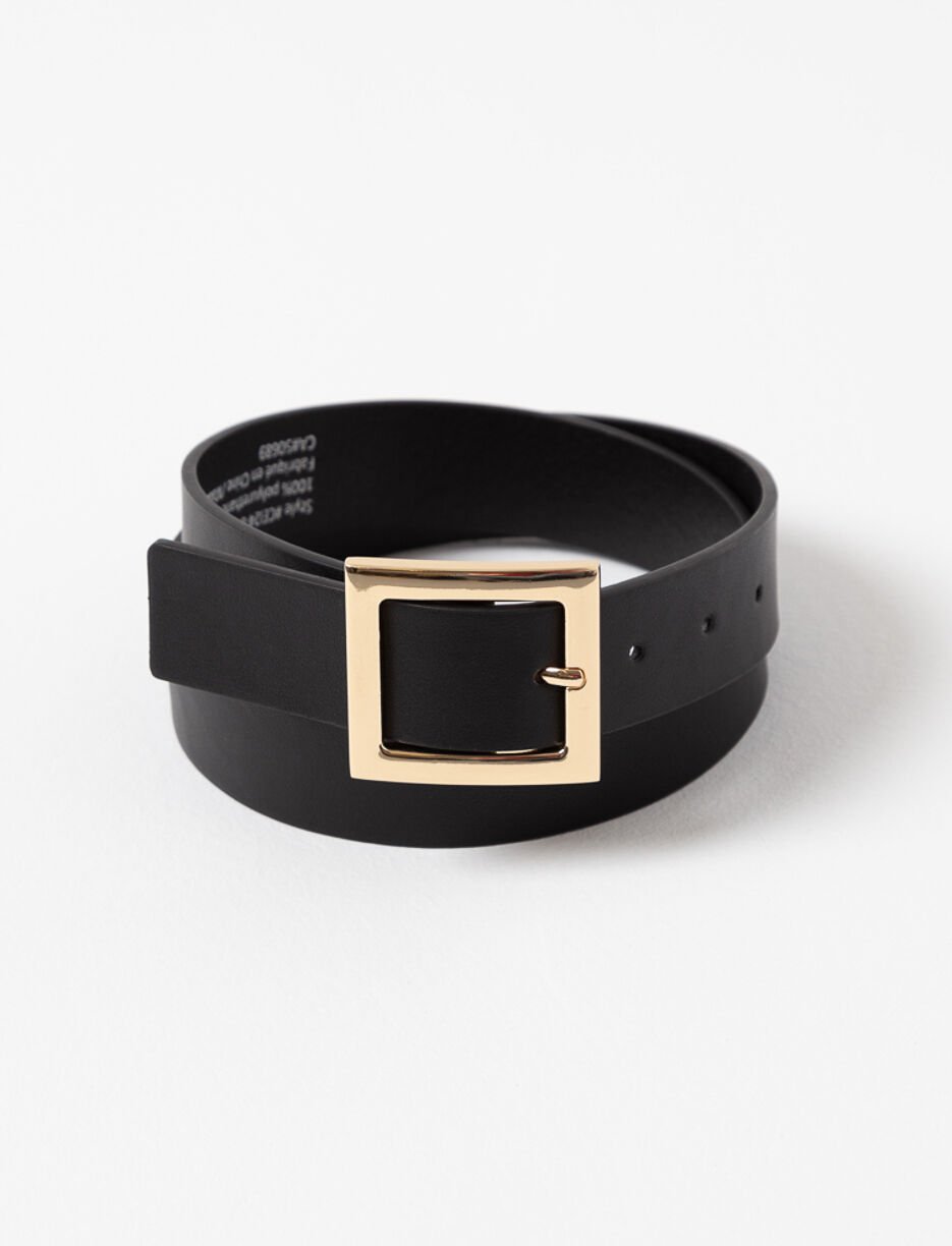 Ceinture en faux cuir