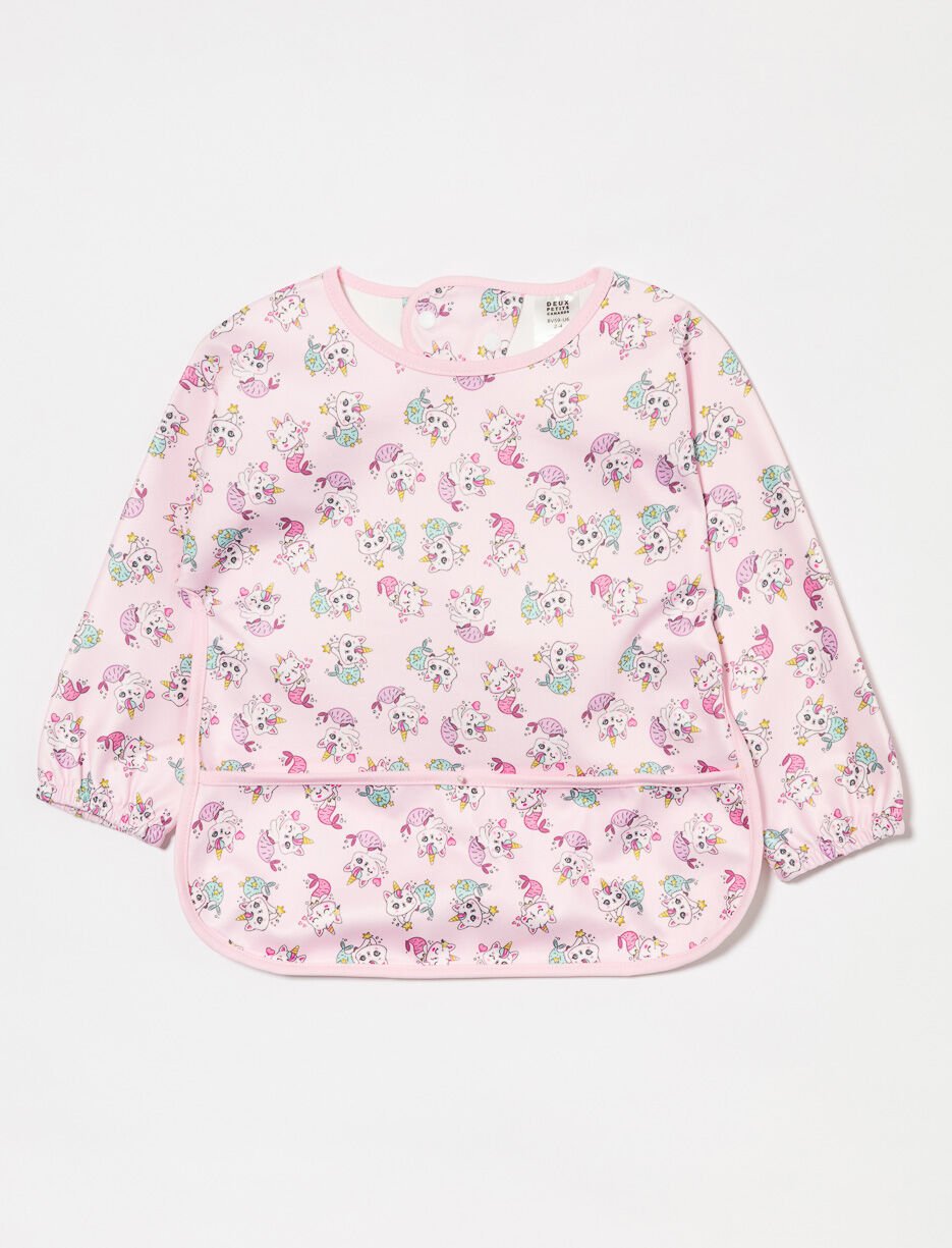 Bavette imperméable à manches longues