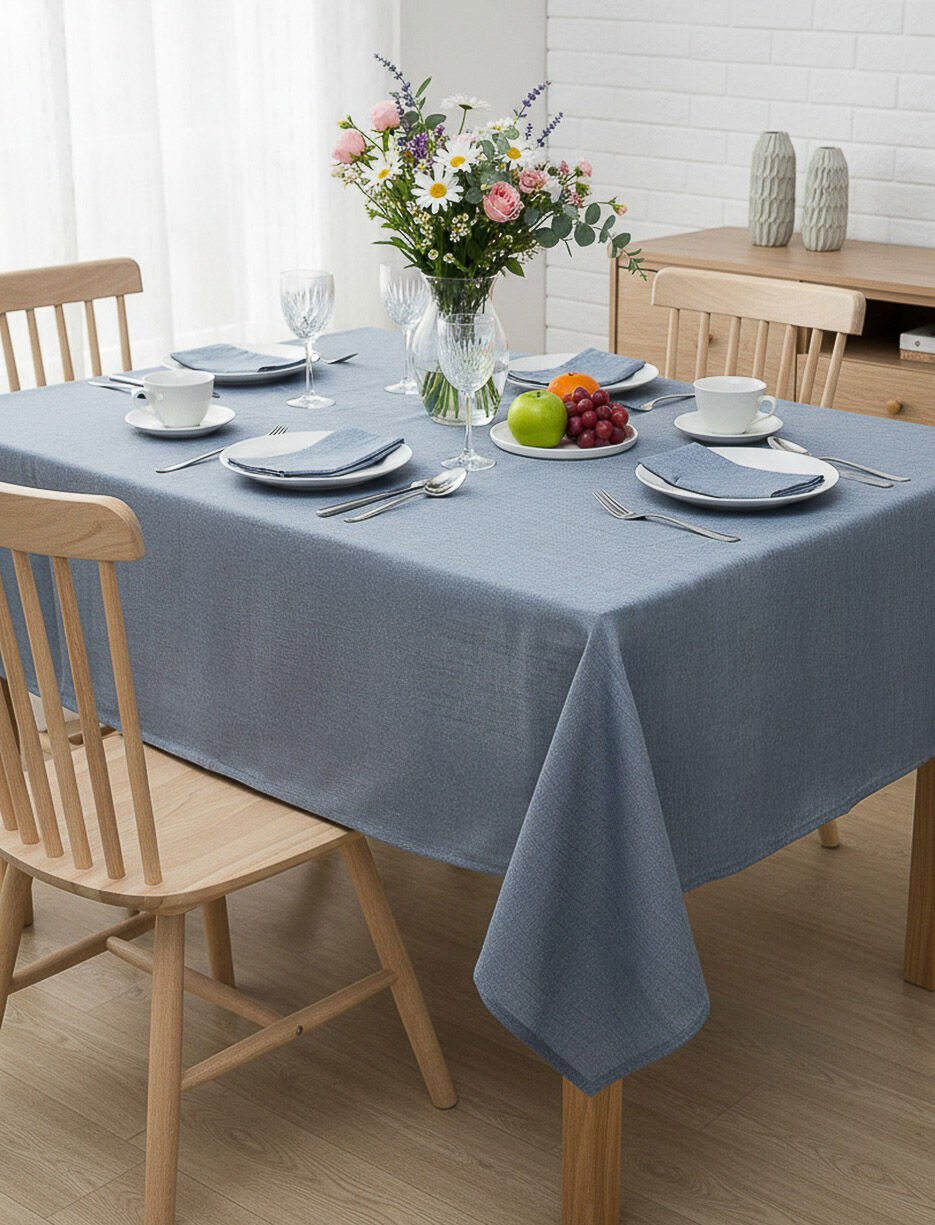 Nappe en jacquard textur&eacute; - 60 x 84 po