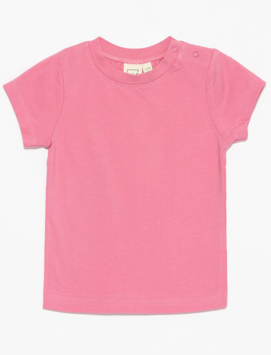 Solid T-Shirt in Organic Cotton
