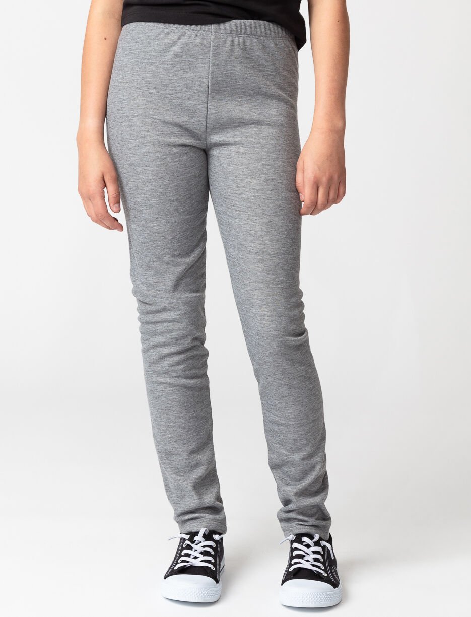 Legging long doublé en peluche