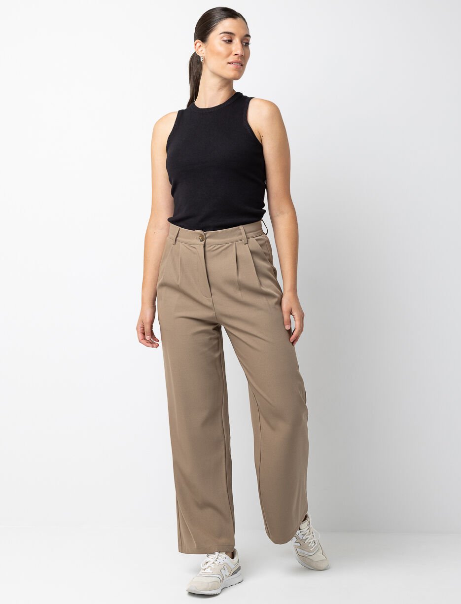 Pantalon jambe large Pantalon jambe large