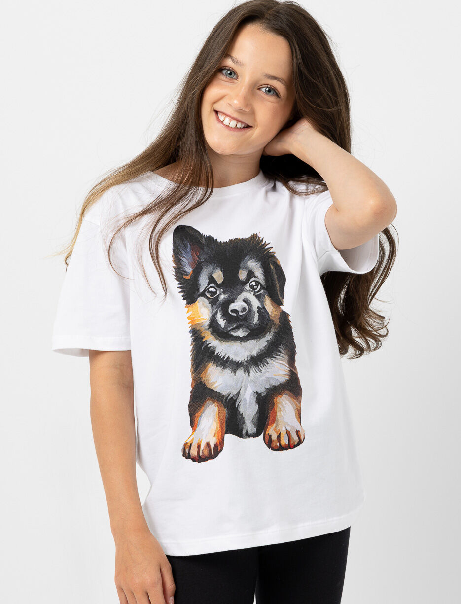 T-shirt ample imprimé