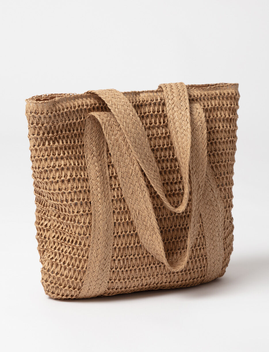 Sac fourre-tout en paille