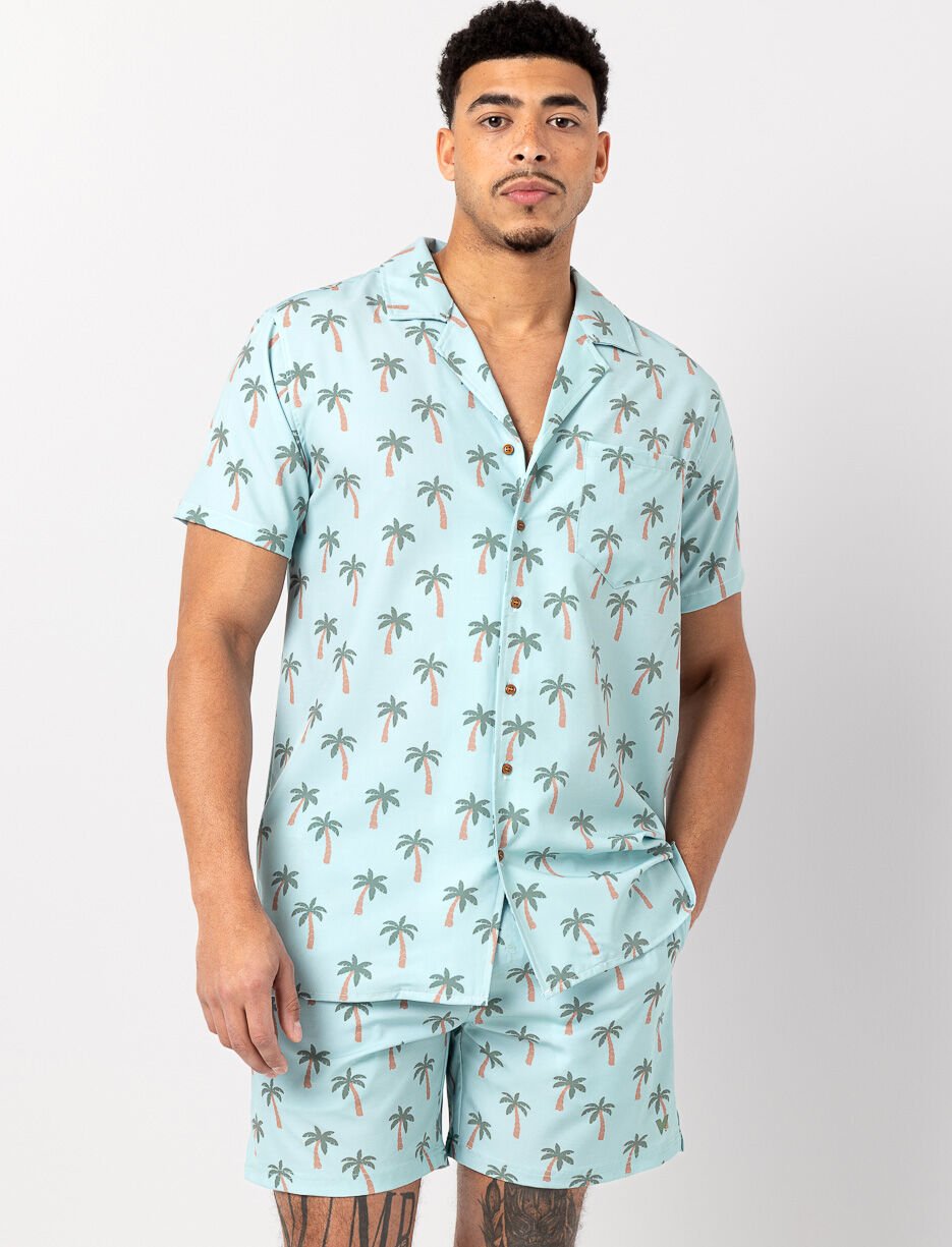 Printed Short-sleeve Shirt