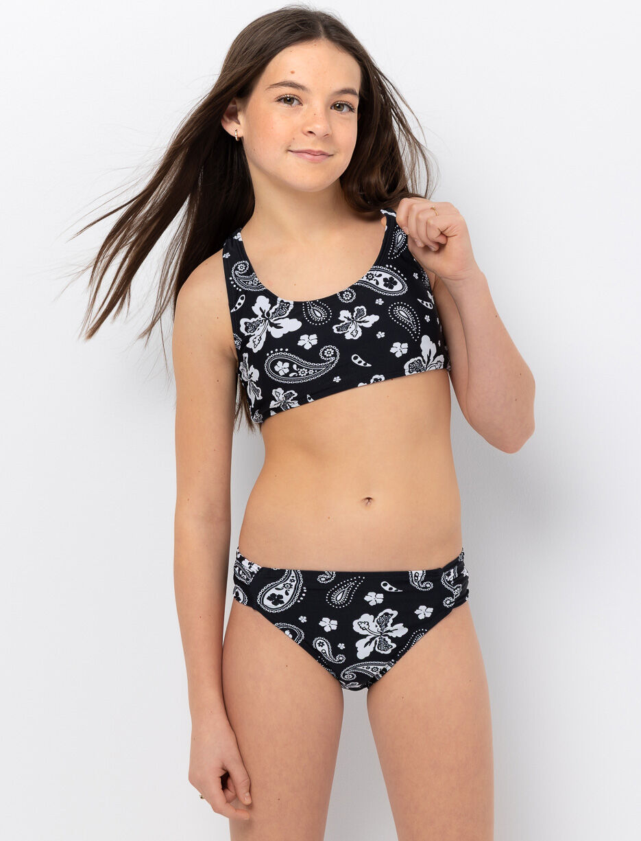 Maillot 2 pi&egrave;ces imprim&eacute;