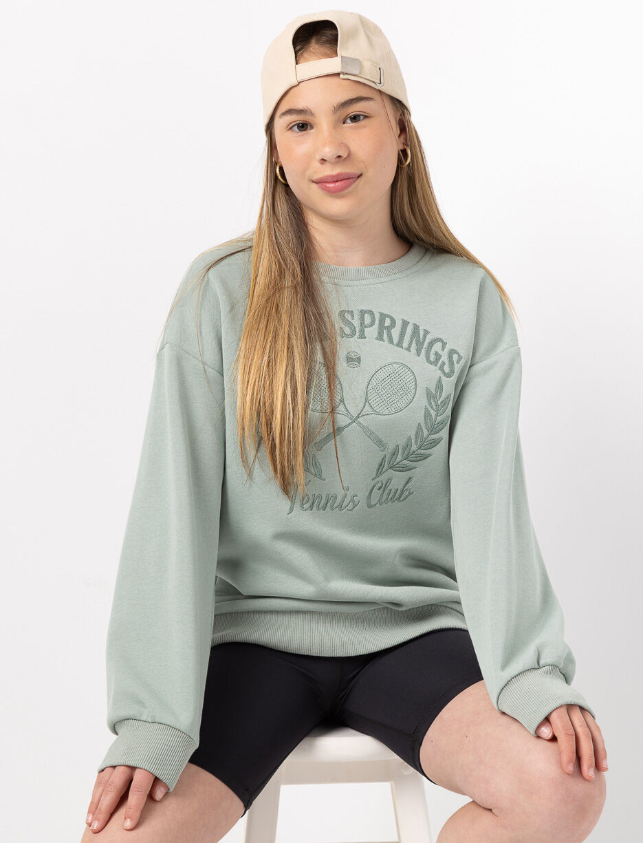 Printed Fleece Tunic