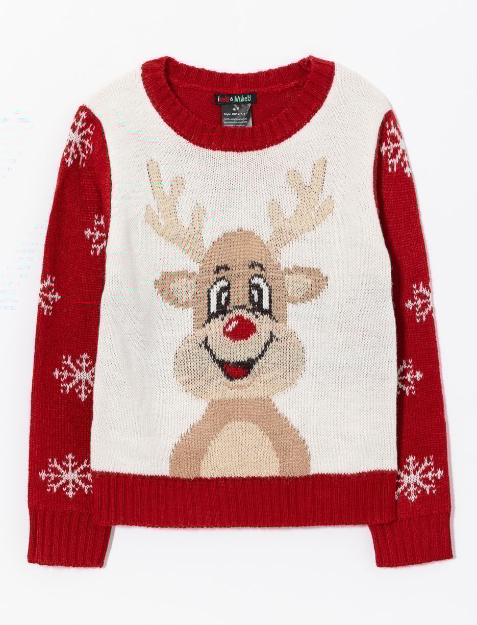 Chandail de Noël en tricot - enfant unisexe