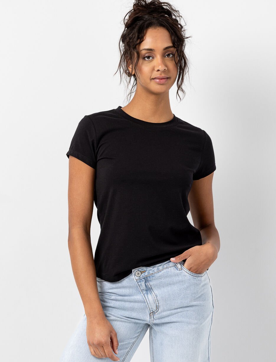 T-shirt basique en coton bio T-shirt basique en coton bio